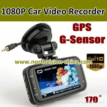 H. 264 GPS HD Car Video Camera Recorder